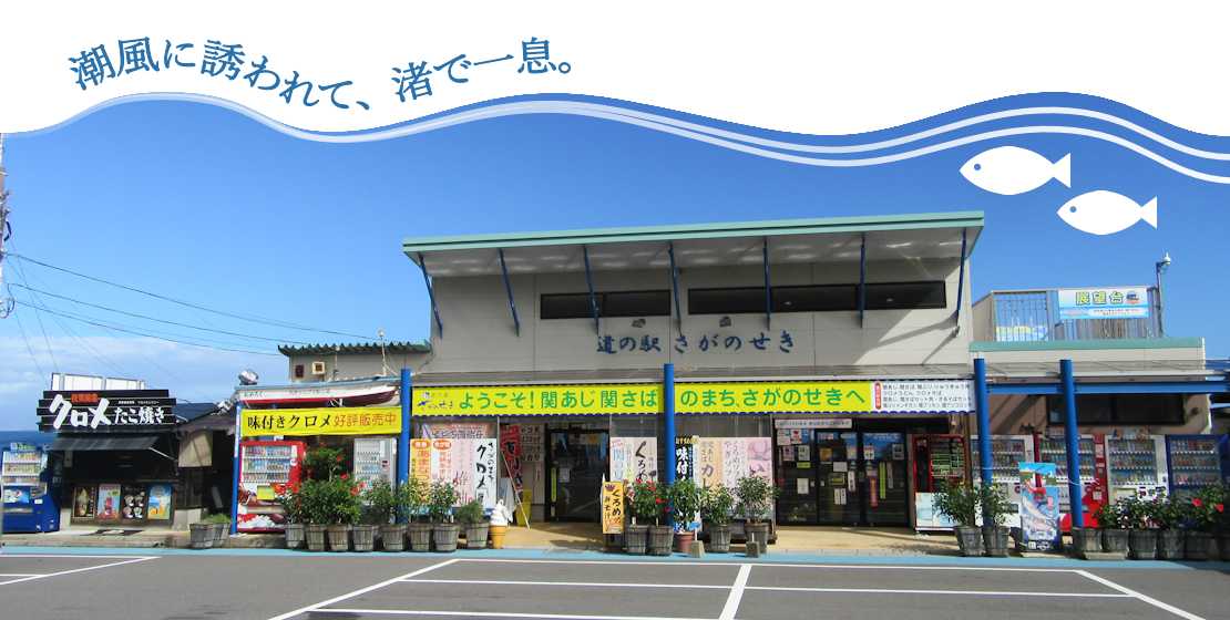 道の駅さがのせきの様子